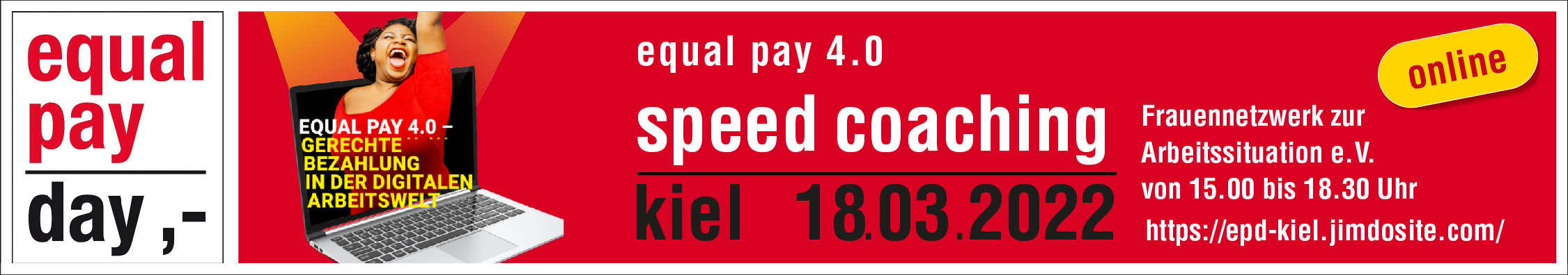 Equal Pay Day 2022 Speed Coaching
